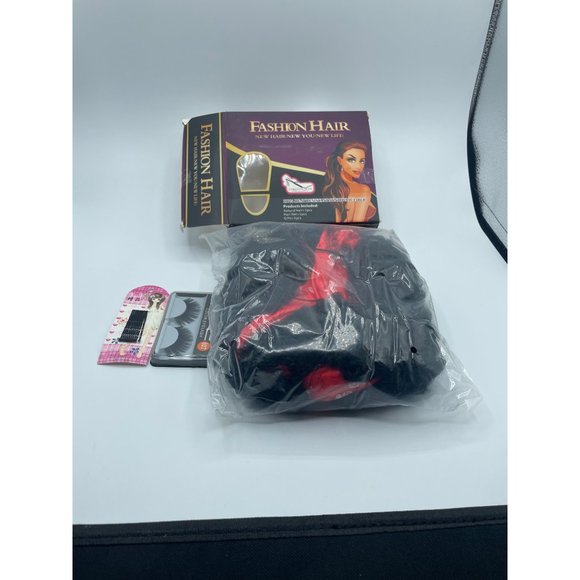 LEOSA Afro Headband Wig Short Afro Kinky Curly Wigs for Black Women,Natural Blac - Picture 2 of 8